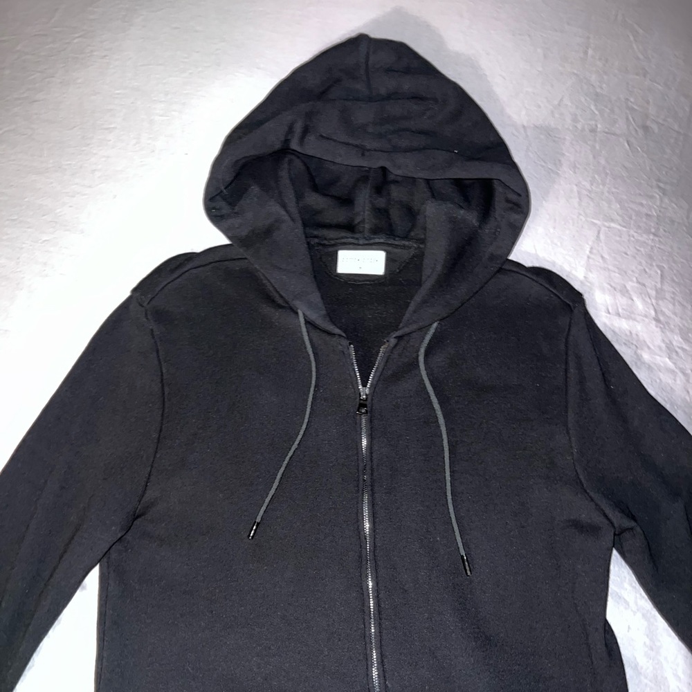 Cotton Citizen Jet Black Jackson Zip Hoodie